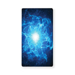 Blue Plasma Energy Print Baby Crib Sheet