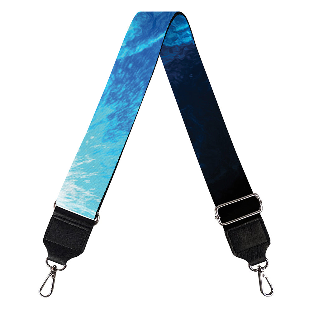 Blue Plasma Energy Print Bag Strap