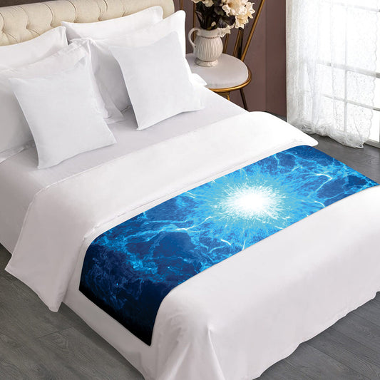 Blue Plasma Energy Print Bed Runner