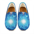 Blue Plasma Energy Print Casual Shoes