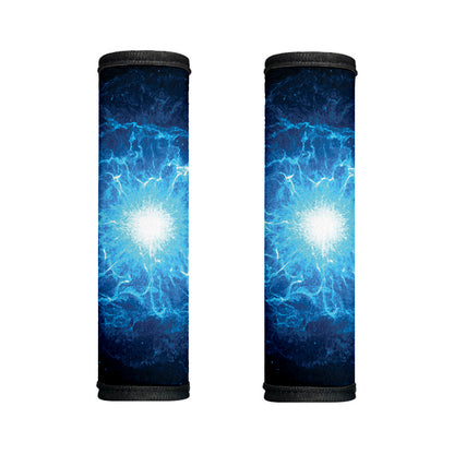 Blue Plasma Energy Print Handle Covers