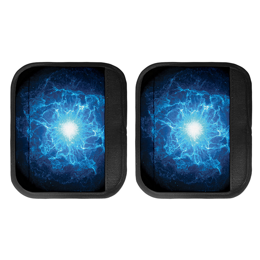Blue Plasma Energy Print Handle Covers
