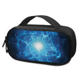 Blue Plasma Energy Print Portable Cooler Travel Case