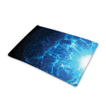 Blue Plasma Energy Print Pet Cooling Mat Cover
