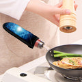 Blue Plasma Energy Print Skillet Handle Cover