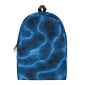 Blue Plasma Print School Backpack