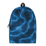 Blue Plasma Print Backpack