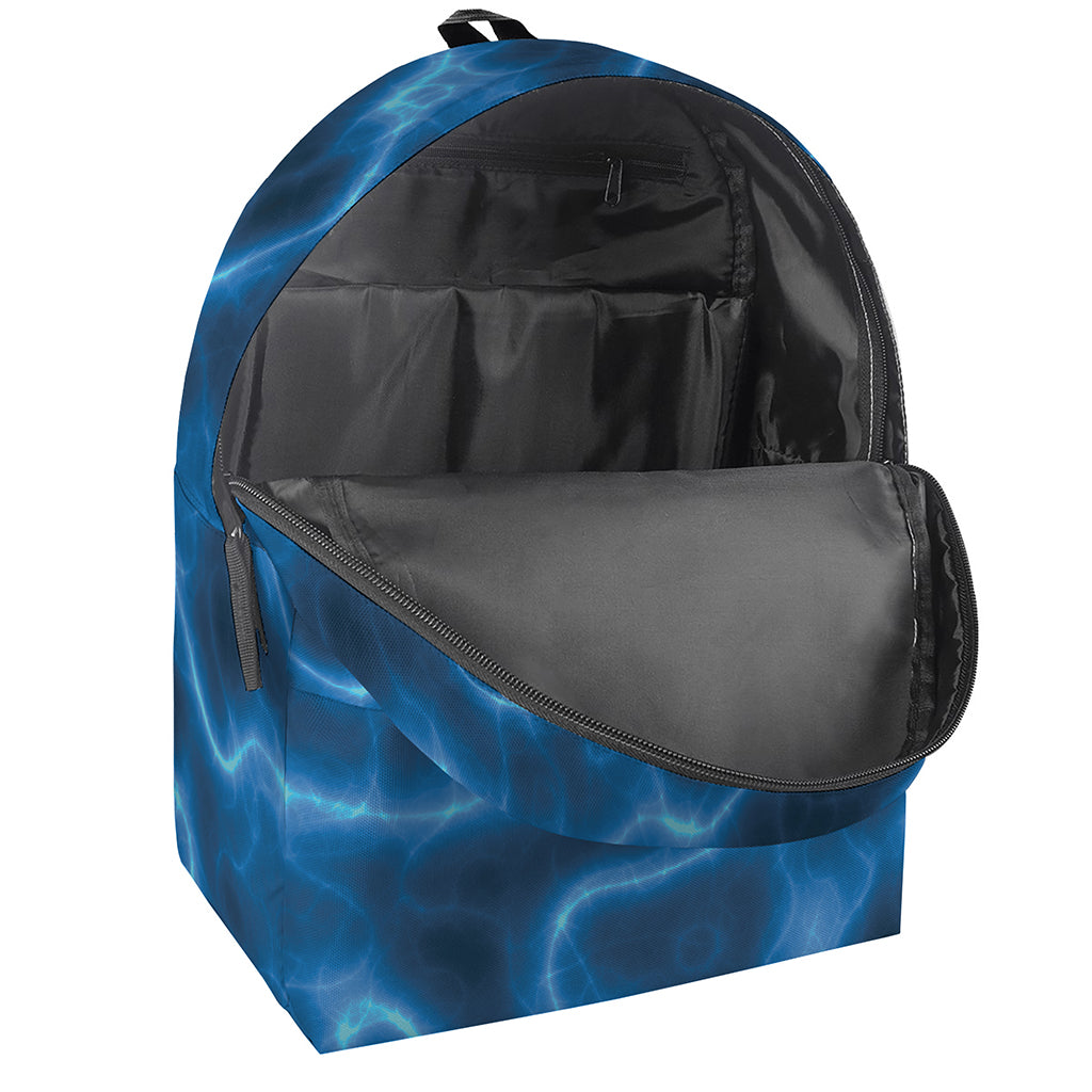 Blue Plasma Print Backpack