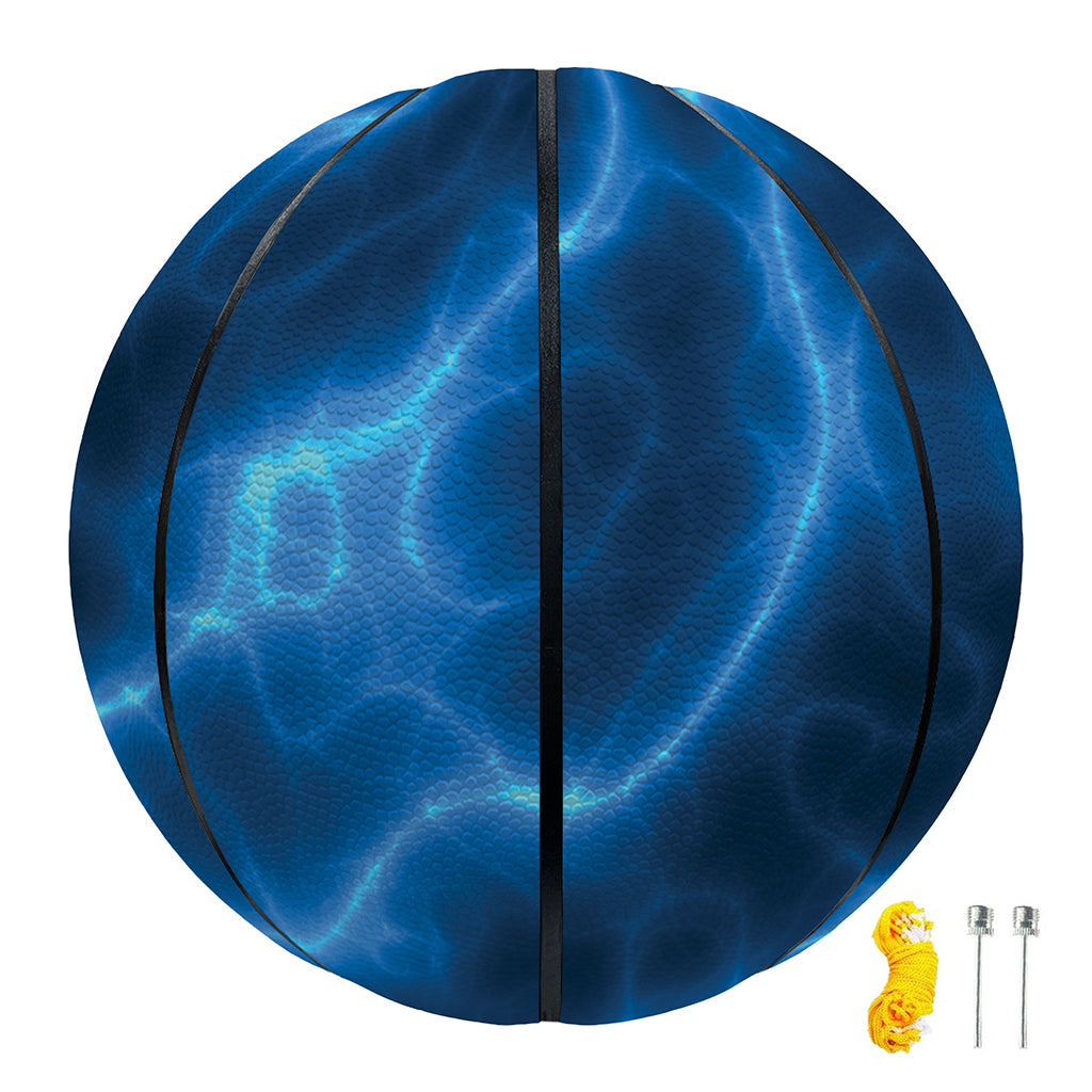 Blue Plasma Print Basketball