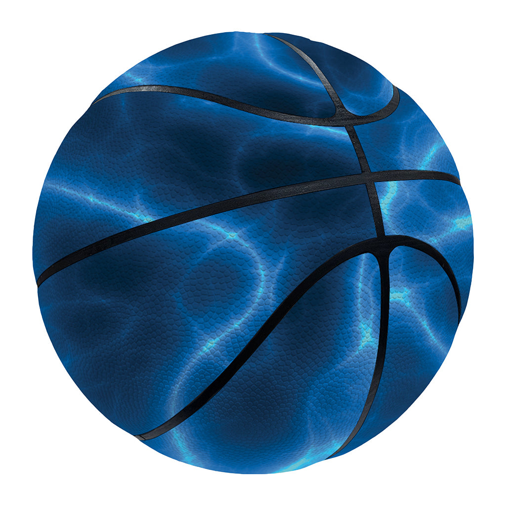 Blue Plasma Print Basketball
