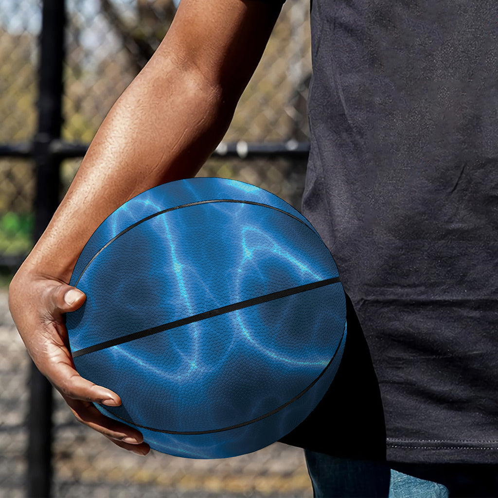 Blue Plasma Print Basketball