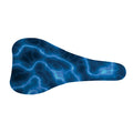 Blue Plasma Print Bicycle Seat Cover