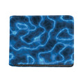 Blue Plasma Print Bifold Wallet