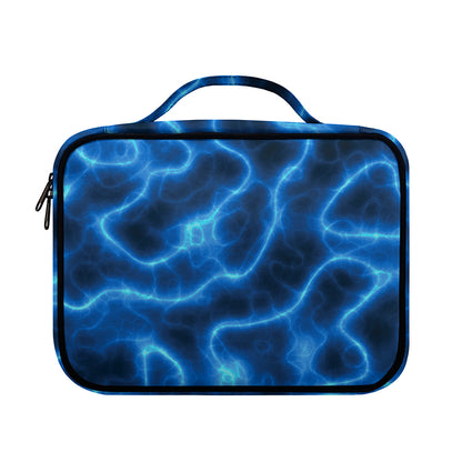Blue Plasma Print Briefcase Bible Bag