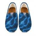 Blue Plasma Print Casual Shoes