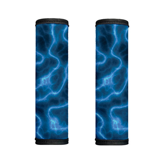Blue Plasma Print Handle Covers