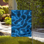Blue Plasma Print House Flag