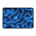Blue Plasma Print Kitchen Mat