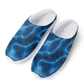 Blue Plasma Print Mesh Casual Shoes