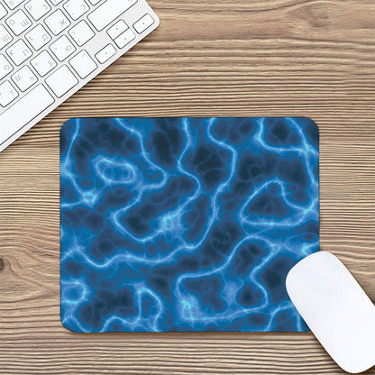 Blue Plasma Print Mouse Pad