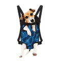 Blue Plasma Print Pet Carrier Backpack