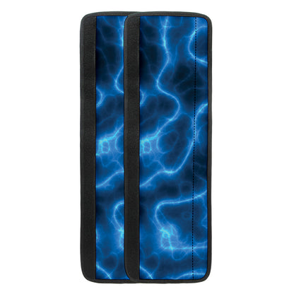 Blue Plasma Print Refrigerator Handle Covers