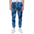 Blue Plasma Print Joggers