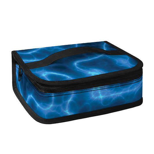 Blue Plasma Print Small Lunch Bag