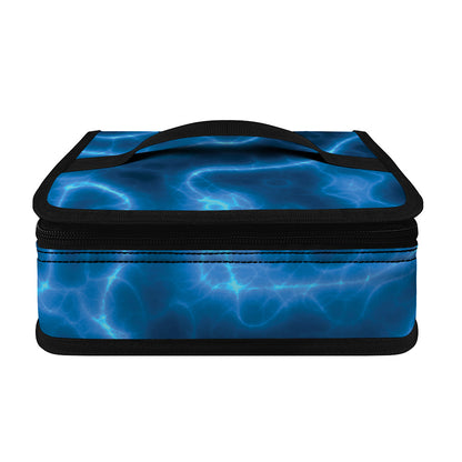Blue Plasma Print Small Lunch Bag
