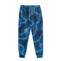 Blue Plasma Print Sweatpants