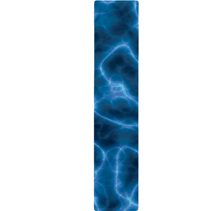 Blue Plasma Print Table Runner