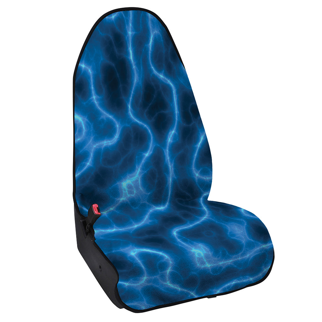 Blue Plasma Print Waterproof Car Seat Cover