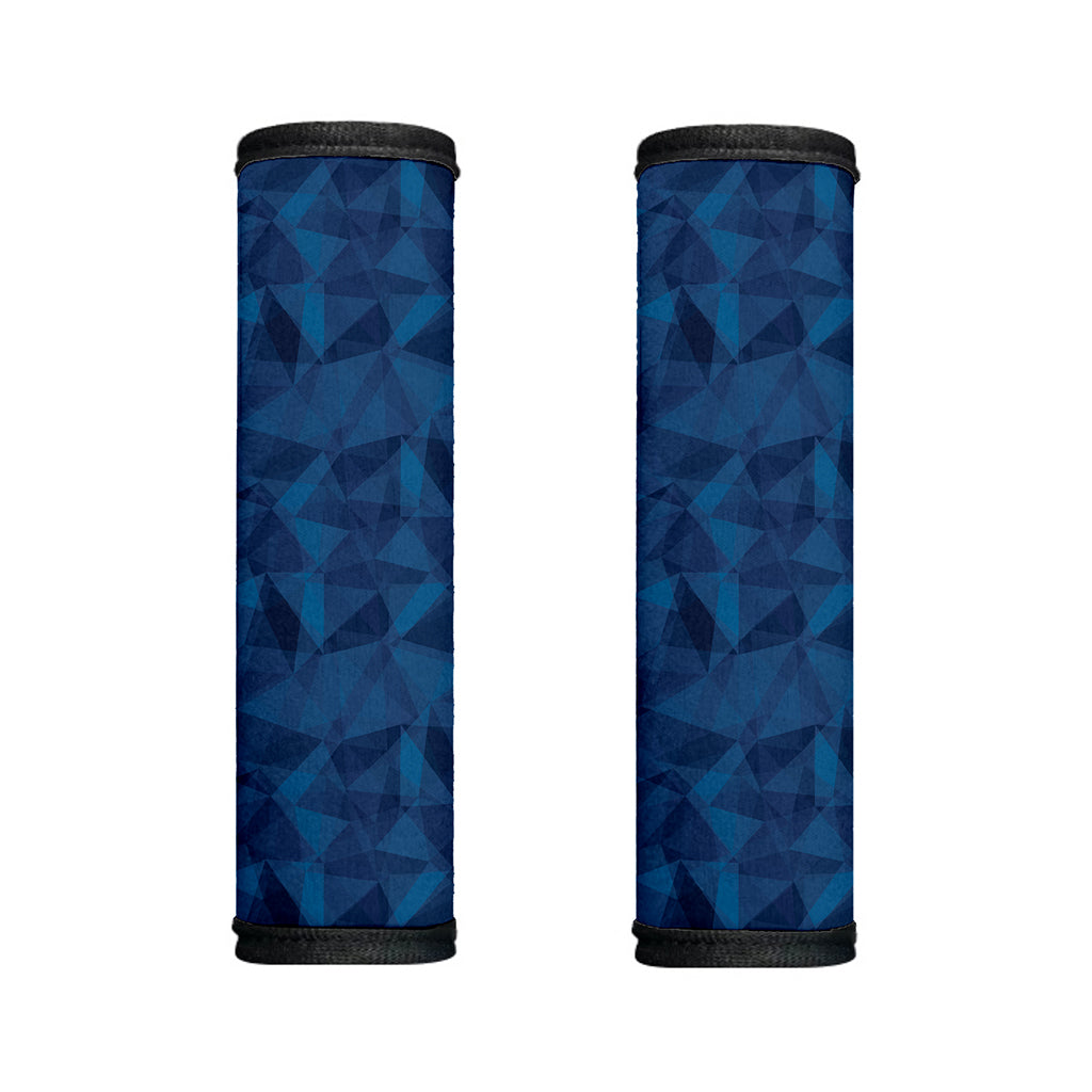 Blue Polygonal Geometric Print Handle Covers