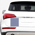 Blue Prince of Wales Check Print Car Sticker