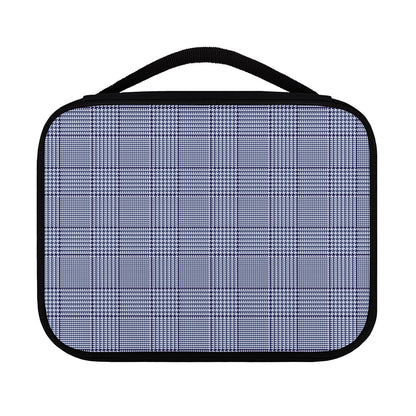 Blue Prince of Wales Check Print Classic Bible Case