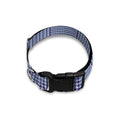 Blue Prince of Wales Check Print Dog Collar