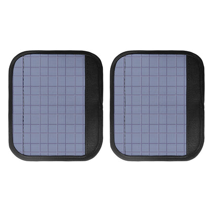 Blue Prince of Wales Check Print Handle Covers