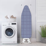 Blue Prince of Wales Check Print Ironing Board Cover