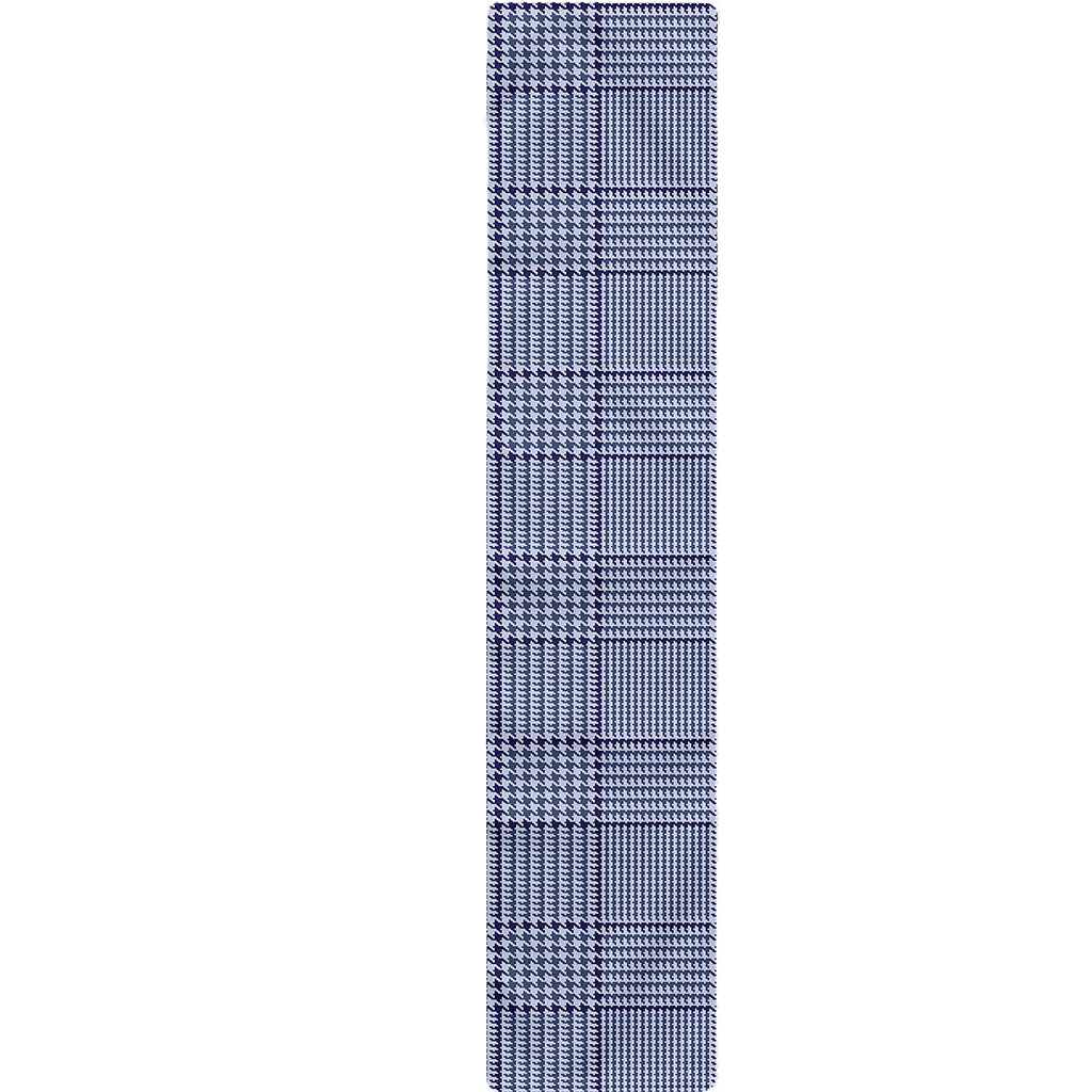 Blue Prince of Wales Check Print Table Runner