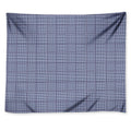 Blue Prince of Wales Check Print Tapestry