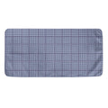 Blue Prince of Wales Check Print Towel