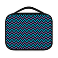 Blue Purple And Black Chevron Print Classic Bible Case
