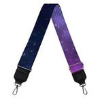 Blue Purple Cosmic Galaxy Space Print Bag Strap