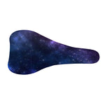 Blue Purple Cosmic Galaxy Space Print Bicycle Seat Cover