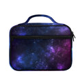 Blue Purple Cosmic Galaxy Space Print Briefcase Bible Bag