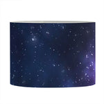 Blue Purple Cosmic Galaxy Space Print Drum Lamp Shade
