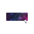 Blue Purple Cosmic Galaxy Space Print Extended Mouse Pad