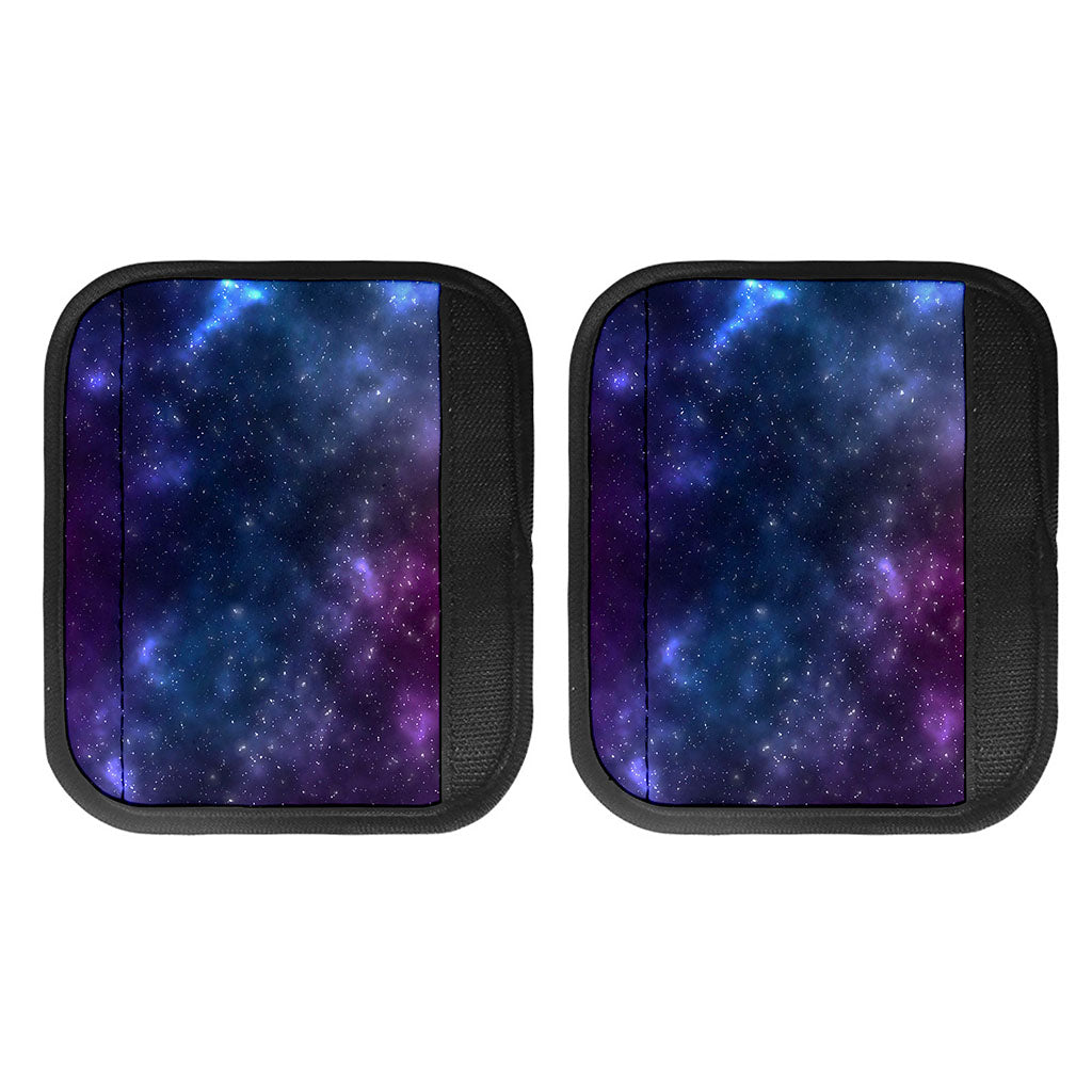 Blue Purple Cosmic Galaxy Space Print Handle Covers