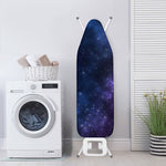 Blue Purple Cosmic Galaxy Space Print Ironing Board Cover