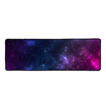 Blue Purple Cosmic Galaxy Space Print Long Kitchen Mat